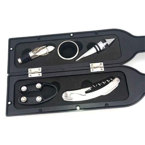 Wine Tool Set Bottle-Shaped Holder