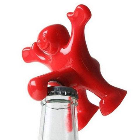 Happy Guy Wine Stopper Opener