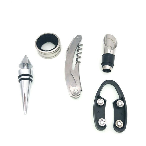 Wine Tool Set Bottle-Shaped Holder